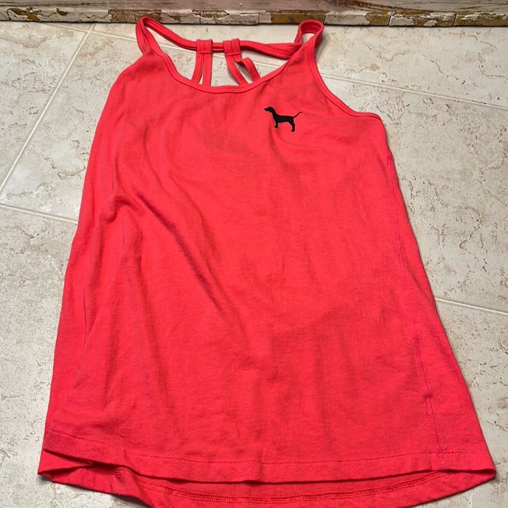 Pink by Victoria’s Secret coral tank top